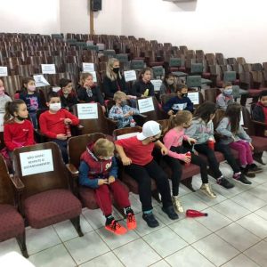 Câmara recebeu visita de alunos da Escola Hermínia Sichinel