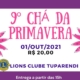 VEM AÍ O CHÁ DA PRIMAVERA