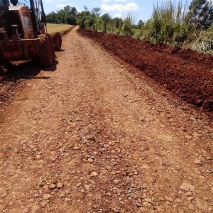 Chuvas causam estragos e Secretaria de Obras de Tuparendi intensifica serviços nas estradas