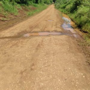 Vereador Marcelo da Silva aponta necessidade de melhorias na  estrada velha de Campininha