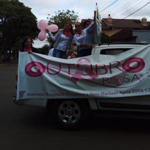 Cavalgada Feminina  coloriu de rosa as ruas de Tucunduva e Tuparendi
