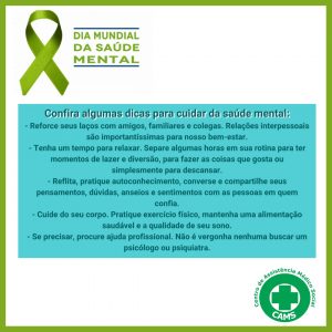 Hospital de Tuparendi  promoveu campanha no Dia da Saúde Mental