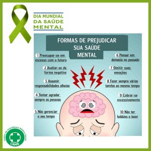 Hospital de Tuparendi  promoveu campanha no Dia da Saúde Mental