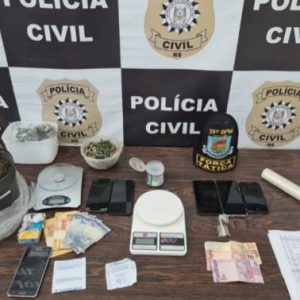 Grupo ligado ao tráfico de drogas é alvo da Polícia Civil na região