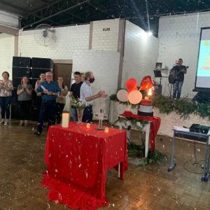 Muita festa para comemorar os 64 anos da Escola Hermínia Sichinel