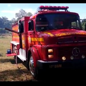 Incêndio de grandes proporções atinge vegetação