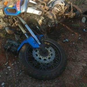 Motociclista morre em acidente BR 472 em Santo Cristo