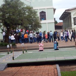 Brique  na Praça movimentou o centro de Tuparendi neste domingo