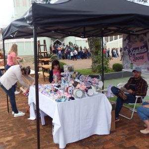 Brique  na Praça movimentou o centro de Tuparendi neste domingo