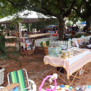 Brique  na Praça movimentou o centro de Tuparendi neste domingo