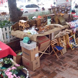 Brique  na Praça movimentou o centro de Tuparendi neste domingo