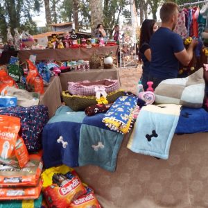 Brique  na Praça movimentou o centro de Tuparendi neste domingo