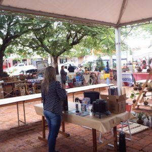 Brique  na Praça movimentou o centro de Tuparendi neste domingo