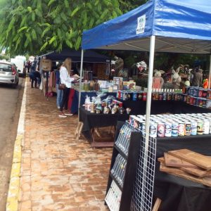 Brique  na Praça movimentou o centro de Tuparendi neste domingo