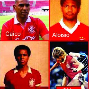 Ex-craques do Inter como Cléo, Pinga e Caíco estarão em Tuparendi no próximo domingo