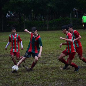 Mesmo com muita chuva Encontro Internacional de Escolinhas de Porto Mauá foi um sucesso!