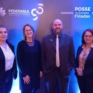 ACI de Tuparendi participa de posse coletiva de 72 entidades filiadas A FEDERASUL.