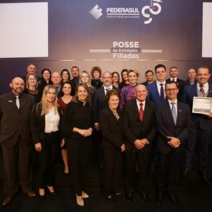 ACI de Tuparendi participa de posse coletiva de 72 entidades filiadas A FEDERASUL.