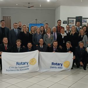 Fundado oficialmente o Rotary Clube Fronteira da Amizade de Tuparendi