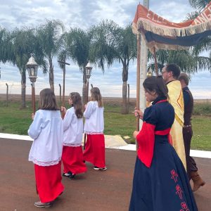 Celebração de Corpus Christi em Tuparendi já aconteceu no novo Parque de Eventos