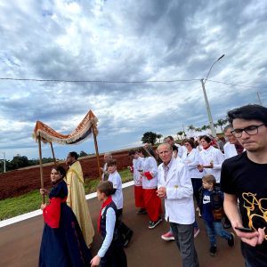 Celebração de Corpus Christi em Tuparendi já aconteceu no novo Parque de Eventos