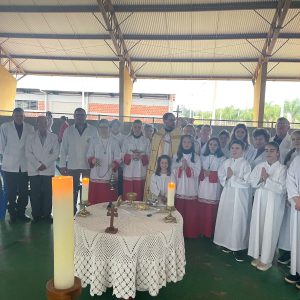 Celebração de Corpus Christi em Tuparendi já aconteceu no novo Parque de Eventos