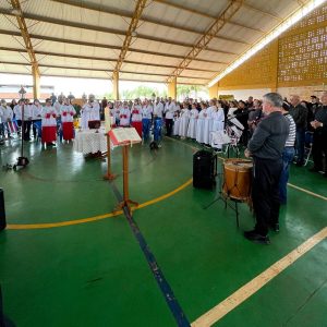 Celebração de Corpus Christi em Tuparendi já aconteceu no novo Parque de Eventos