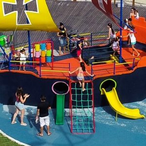 Porto Mauá terá playground em forma de barco na orla