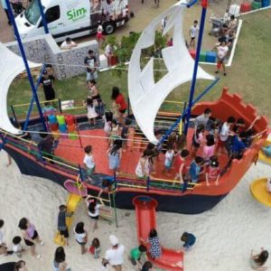 Porto Mauá terá playground em forma de barco na orla