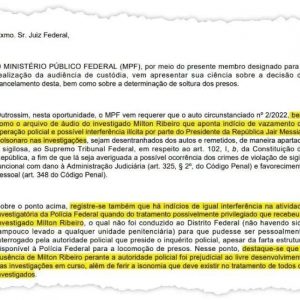 Conversas de Milton Ribeiro encontradas pela Polícia Federal são divulgadas. Leia na íntegra: