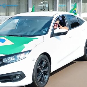 Tuparendi  teve carreata e  movimento neste 7 de setembro