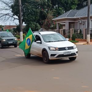 Tuparendi  teve carreata e  movimento neste 7 de setembro