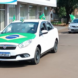 Tuparendi  teve carreata e  movimento neste 7 de setembro