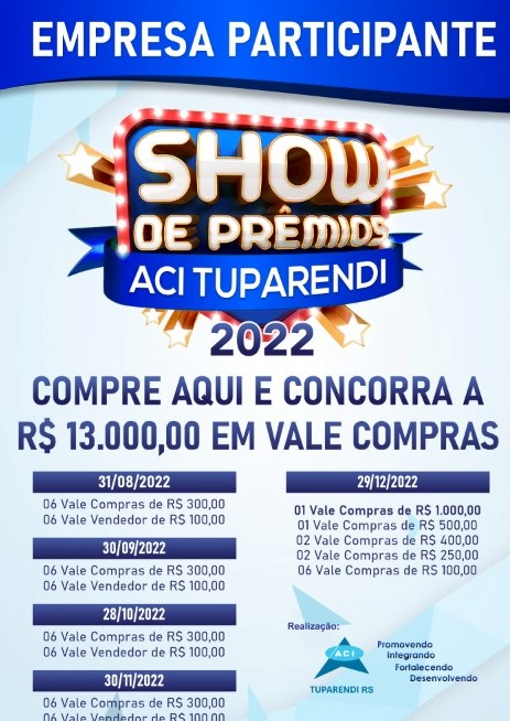 SHOW DE PRÊMIOS 3