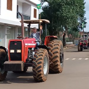 Tuparendi  teve carreata e  movimento neste 7 de setembro