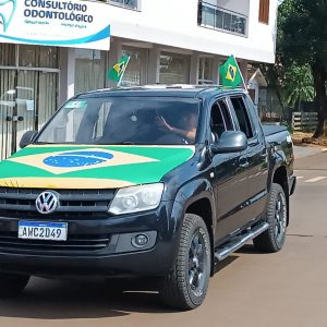 Tuparendi  teve carreata e  movimento neste 7 de setembro