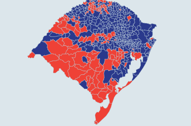 mapa eleições