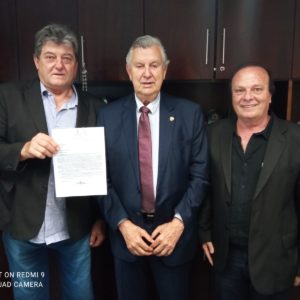 Em Brasília, Prefeito  Nego Weiss anuncia emendas da bancada progressista