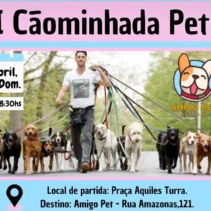 Vem aí a 1ª Caminhada Pet de Tuparendi