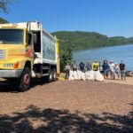 Projeto “Cidade Limpa” promove  ação de limpeza do Rio Uruguai em Porto Mauá