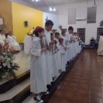 Presença do Bispo Dom Liro marca encerramento da Semana Santa em Tuparendi