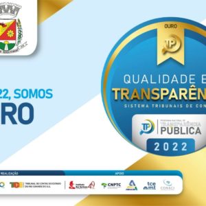 Prefeitura de Tuparendi recebe “Selo Ouro” do Programa Nacional de Transparência Pública