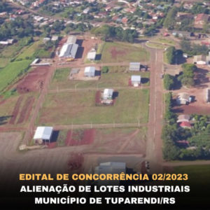 Concorrência Pública para aquisição de novos lotes do Distrito Industrial acontece dia 21