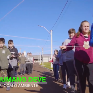 Alunos do Yeté produzem vídeo sobre preservação do meio ambiente