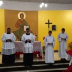 Paróquia realizou Missa de acolhimento a religiosos e postulantes