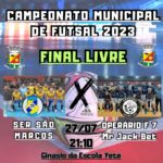 Hoje tem as finalíssimas do Municipal de Futsal de Tuparendi