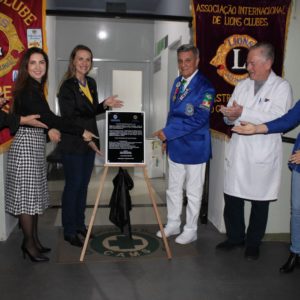 Lions Clube inaugura oficialmente Projeto que beneficiou Hospital com mais de R$ 500 mil