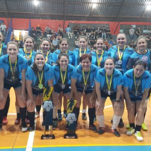 Definidos campeão do feminino e finalistas da livre masculino  do Municipal de Futsal de Tuparendi