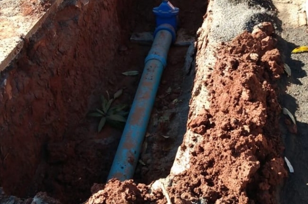 Legenda - Tuparendi - Instalados mais de 400 metros de rede de PVC 150mm para interligar o poço TDI 13 no sistema de abastecimento de água.jpeg 1