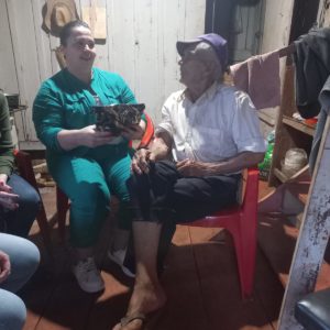 Bancada Feminina homenageia idoso de mais de 90 anos